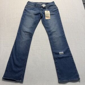 dELiA*s Morgan Skinny Jeans Women Sz 7/8 Blue Lagoon New With Tags